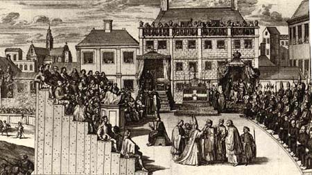 meeting of the Holy Inquisition